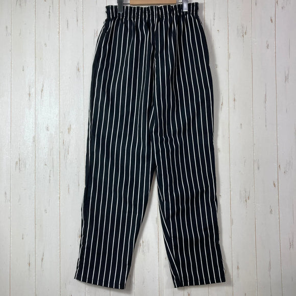 【Unisex S ブラック系】 Red Kap ( レッドキャップ ) バギー シェフ パンツ Spun Polyester Baggy Chef Pant チョークストライプ Chef Designs ( シェフデザインズ ) ポリエステル ウェア ボトムス ロン