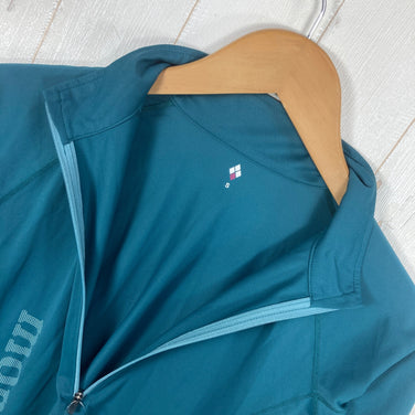 【Women's S ブルー系】 Montbell ( モンベル ) クールライト ロングスリーブ ジップ シャツ Cool Light Long Sleeve Zip Shirt ポリエステル ウェア トップス インナー シャツ ロングスリーブシャツ 化繊 z000