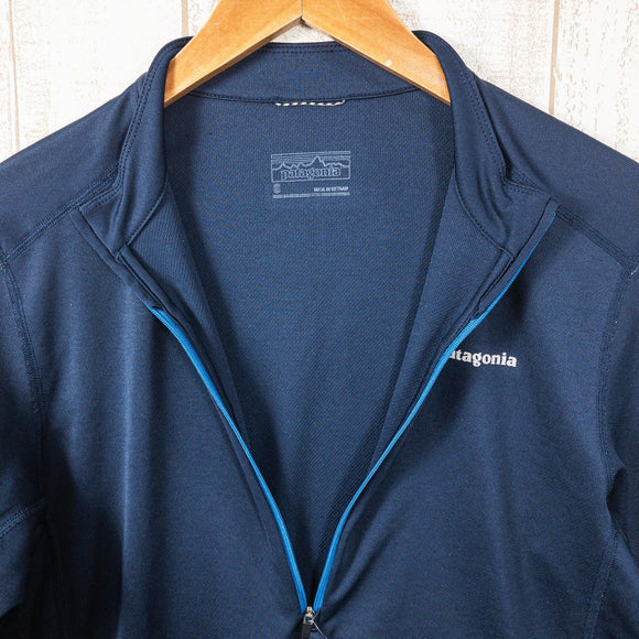 【Men's S ネイビー系】 Patagonia ( パタゴニア ) ロングスリーブ フォアランナー ジップネック Long-Sleeved Fore Runner Zip-Neck ポリエステル 23690 International Men's NVYB 化繊 - 【公式】2ndGEAR（セカンドギア）Webショップ【登山用品・アウトドア用品専門 買取販売店】