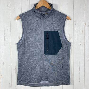 【Unisex XXS グレー系】 Millet ( ミレー ) アルファ ライト スウェット ベスト ALPHA LIGHT SWEAT VEST CHARCOAL HEATHER ポリエステル ウェア トップス ベスト フリース z00055096 CHARCOAL