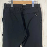 Men's Small Black Millet Monte Rosa Pants, Nylon Softshell Long Pants (z00054693).