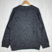 【Men's M ブラック系】 1990s Eddie Bauer ( エディーバウアー ) ウール ニット セーター Wool Knit Sweater ビンテージ オリジナル 入手困難 ウール ウェア トップス アウター ジャケット フリース z00054496
