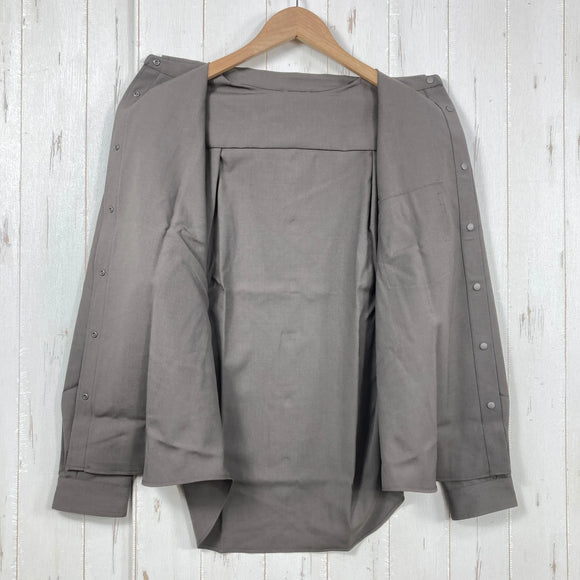 【Women's M ブラウン系】 Ridge Mountain Gear ( リッジマウンテンギア ) メリノ ベーシック ロングスリーブ シャツ Merino Basic Long Sleeve Shirt Cinder Brown z00058948 Cinder