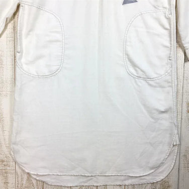 【Unisex XS アイボリー系】And Wander ( アンドワンダー ) サーモライト ネル チュニック Thermolite Nel Tunic フランネル シャツ 574-0283101 Unisex コットン ロングスリーブシャツ インナー シャツ トップス ウェア - 【公式】2ndGEAR（セカンドギア）Webショップ【登山用品・アウトドア用品専門 買取販売店】