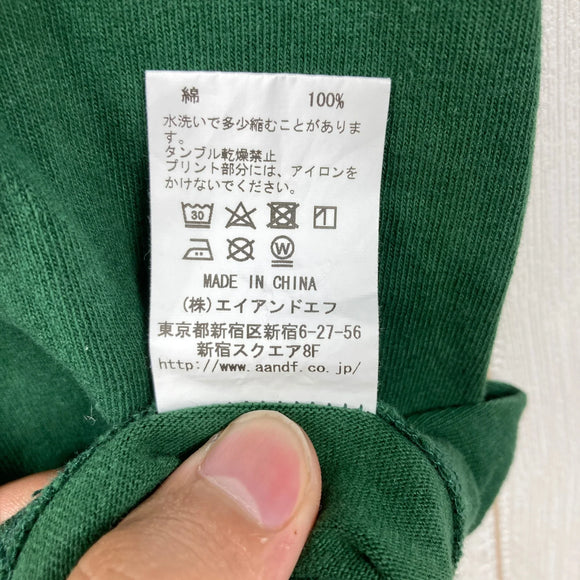 【Men's M グリーン系】 Kavu ( カブー ) アップル ティー Apple Tee コットン ウェア トップス インナー シャツ ショートスリーブTシャツ クルーネック コットン z00058407  コットン ショートスリーブTシャツ クルーネック イ