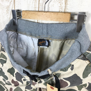 【Unisex M アイボリー系】 Rokx ( ロックス ) コットンウッド ダックハンターカモフラージュ クロップド パンツ Cotton Wood Dk Camouflage Crops Pants RXMS441 Unisex コットン ショーツ ショートパン - 【公式】2ndGEAR（セカンドギア）Webショップ【登山用品・アウトドア用品専門 買取販売店】