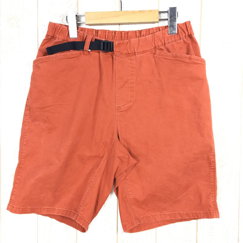 [Men's S Orange] Mountain Hardwear Cederberg Pull On Shorts Cederberg Pull On Short Stretch Cotton Climbing Pants OM7438 Men's Cotton Shorts