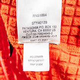 男士小号橙色 2017 Patagonia R1 全拉链夹克，涤纶羊毛外套，带 Polartec Power Dry 功能 (z00053178)