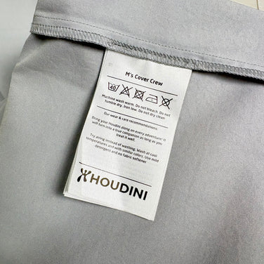 【Men's M グレー系】 Houdini ( フーディニ ) メンズ カバークルー ロングスリーブ M's Cover Crew Long Sleeve 258694 ground grey z00058227 ground grey 化繊 ロングスリーブTシ