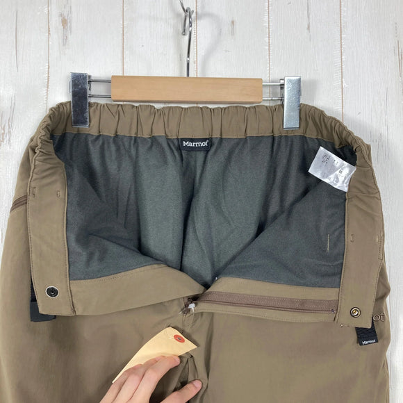 【Men's L ベージュ系】 Marmot ( マーモット ) アクト イージー パンツ Act Easy Pants BEIGE 裏起毛 4WAYストレッチ 耐久撥水 ナイロン ウェア ボトムス ロングパンツ ソフトシェル z00061412 BEIGE ソフト