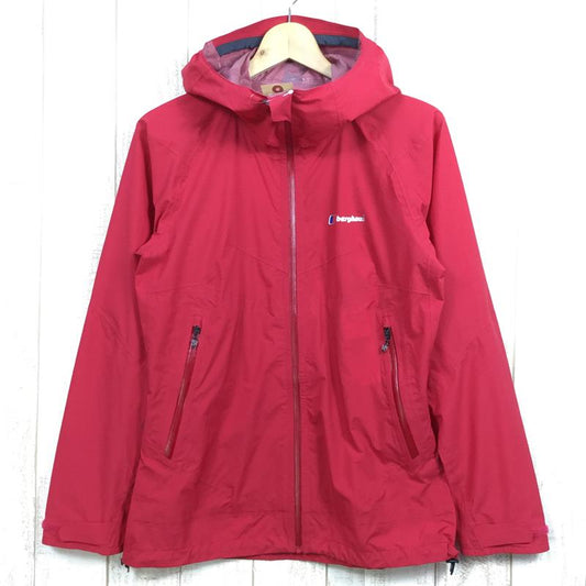 【Women's S レッド系】 Berghaus ( バーグハウス ) ファスト パッキング ジャケット Fastpacking Jacket レイン シェル フーディ 22019 International Women's  レインシェル アウター ジャケット ト