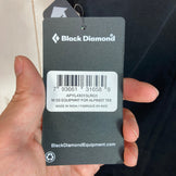 Black Diamond 男士短袖登山装备 T 恤 (SS) - 有机棉，L 码，黑色。