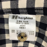 【Women's S ネイビー系】Berghaus ( バーグハウス ) ウィメンズ ウールプレーン チェック ロングスリーブシャツ W Wool Plain Check Long Sleeve Shirt ウール J0281 Asian Women's ウール ロングスリーブシャツ インナー シャツ トップス ウェア - 【公式】2ndGEAR（セカンドギア）Webショップ【登山用品・アウトドア用品専門 買取販売店】