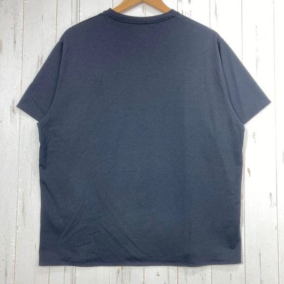 【Men's XL ブラック系】 Bring ( ブリング ) ワンダーウェア ティーシャツ Wunder Wear T Short			 メリノウール ウェア トップス インナー シャツ ショートスリーブTシャツ クルーネック ウール z00054794  ウール