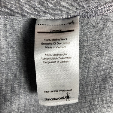 【Men's S グレー系】 Smartwool ( スマートウール ) クラシック サーマル メリノ ベースレイヤー クルー 250 Classic Thermal Merino Base Layer Crew 250 メリノウール ウェア トップス インナー