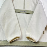 Columbia Tree Swallow Half Zip Fleece, Women's Large, Ivory. Polyester fleece top, outerwear, jacket, z00053560.