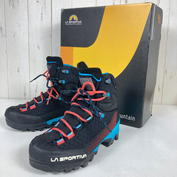 【Women's 23.1cm ブルー系】 La Sportiva ( ラ・スポルティバ ) エクイリビウム ST GTX ウーマン AEQUILIBRIUM ST GTX WOMAN ブラック / ハイビスカス フットウェア トレッキングブーツ z00054240 ブラック