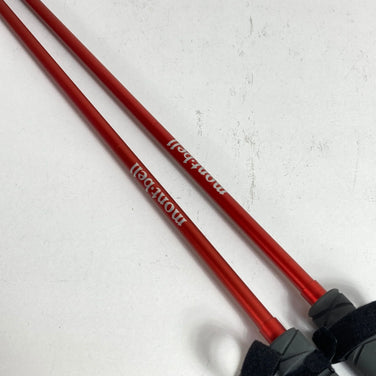 【OneSize レッド系】 Montbell ( モンベル ) U.L.フォールディングポール 105 2本セット アルミ ポール ストック トレッキングポール z00054126  トレッキングポール ポール ストック