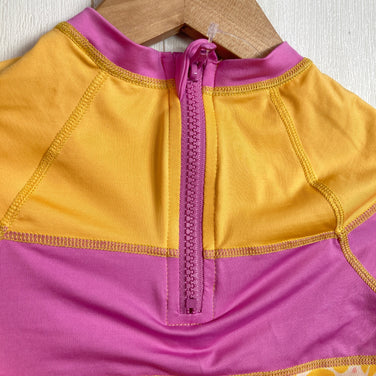 【Baby's 12-18M オレンジ系】 Patagonia ( パタゴニア ) ウォーター スプラウト ラッシュガード Water Sprout Rashguard ウェア トップス インナー シャツ ロングスリーブTシャツ クルーネック 化繊 z00058109  化繊