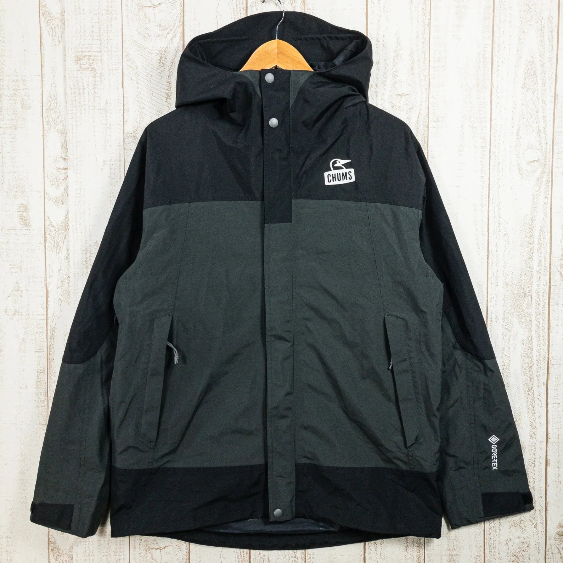 【Men's M ブラック系】 Chums ( チャムス ) スプリングデールゴアテックスジャケット Spring Dale Gore-Tex Jacket ナイロン ウェア トップス アウター ジャケット レインシェル GORE-TEX ( ゴアテックス ) z0 - 【公式】2ndGEAR（セカンドギア）Webショップ【登山用品・アウトドア用品専門 買取販売店】