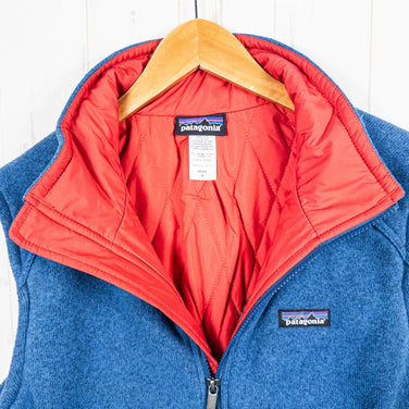 Men's Medium Navy 2014 Patagonia Insulated Better Sweater Vest (GLSB) (Discontinued Model, Hard to Find) Knit-Style Fleece Polyester Top