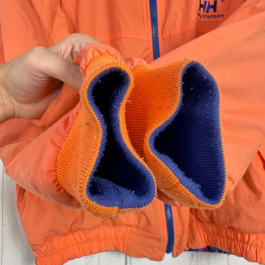 【Men's L ネイビー系】 Helly Hansen ( ヘリーハンセン ) リバーシブル フリース ジャケット Reversible fleece jacket 旧タグ 生産終了モデル 入手困難 ナイロン ウェア トップス アウター ジャケット フリース z0