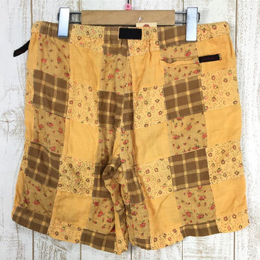 【Unisex S オレンジ系】 Gramicci ( グラミチ ) パッチワーク クライミング ショーツ WS8-10022-JD Unisex コットン ショーツ ショートパンツ ボトムス ウェア - 【公式】2ndGEAR（セカンドギア）Webショップ【登山用品・アウトドア用品専門 買取販売店】