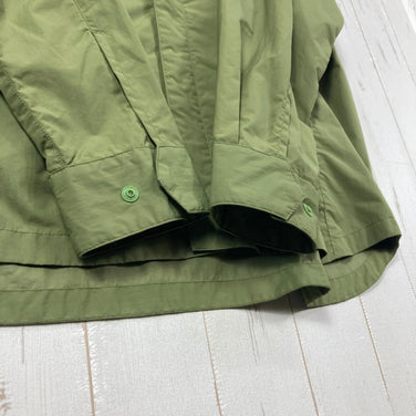 【Men's XL グリーン系】 Millet ( ミレー ) ブリーズバリヤー シャツジャケット Breathebarrier Shirt Jacket ナイロン ウェア トップス インナー シャツ ロングスリーブシャツ 化繊 z00056475  化繊 ロングスリ