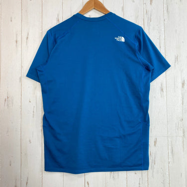 【Men's M ブルー系】 The North Face ( ザ・ノースフェイス ) ショートスリーブ フラッシュドライ 3D クルー S/S FLASHDRY 3D Crew ポリエステル ウェア トップス インナー シャツ ショートスリーブTシャツ クルーネ