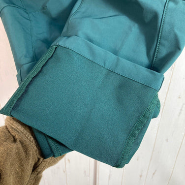 The North Face Alpine Light Pants, Women's Size L, Green. Nylon softshell long pants (z00054129).