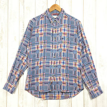 【Men's M ブルー系】Foxfire ( フォックスファイヤー ) ロングスリーブ パッチワーク クイックドライ シャツ Long Sleeve Patchwork Quickdry Shirt 5212104 Asian Men's コットン ロングスリーブシャツ インナー シャツ トップス ウェア - 【公式】2ndGEAR（セカンドギア）Webショップ【登山用品・アウトドア用品専門 買取販売店】