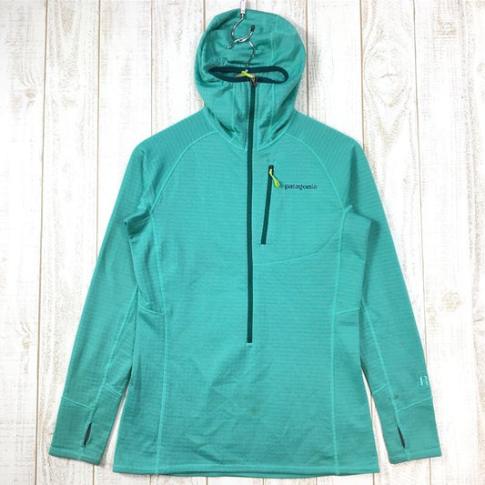 [Women's S Green] Patagonia R1 Hoody Regulator Polartec Power Grid Fleece Jacket Pullover 40076 International Women's AQST Fleece A