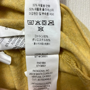【Men's S Yellow】 2022 Patagonia Fitz Roy Horizons Responsibili-Tee SUYE Cotton Wear Top Inner Shirt Short