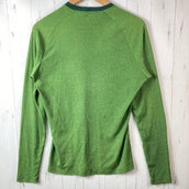 【Men's S グリーン系】 2011 Patagonia ( パタゴニア ) キャプリーン 2 ライトウェイト クルー Capilene 2 Lightweight Crew ポリエステル ウェア トップス インナー シャツ ロングスリーブTシャツ クルーネック