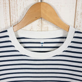 【Men's M ホワイト系】 Montbell ( モンベル ) Wic.ボーダー ロングスリーブt 長袖 ウィックロン Tシャツ 1104818 Asian Men's IV/DN ブルー 化繊 ロングスリーブTシャツ クルーネック インナー シャツ トップス - 【公式】2ndGEAR（セカンドギア）Webショップ【登山用品・アウトドア用品専門 買取販売店】