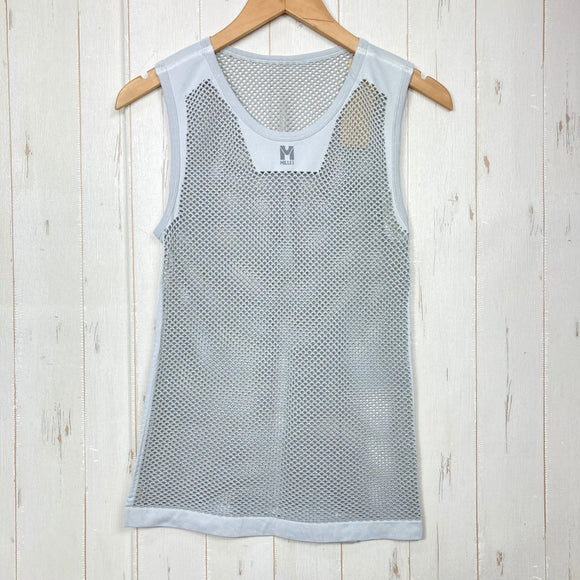 【Men's XXL グレー系】 Millet ( ミレー ) ドライナミック メッシュ NS クルー DRYNAMIC MESH NS CREW ポリプロピレン ウェア トップス インナー シャツ タンクトップ ノースリーブシャツ z00060455  タンクトップ