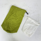 【OneSize グリーン系】 Montbell ( モンベル ) ・ノースフェイス・C3Fit・JRギア・エバニュー スタッフサック・ドライサック 計8点セット バルク販売 バッグ ストレージ パッキングサック スタッフサック インナーポーチ z00059842