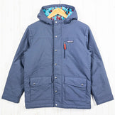 [Boys' Large Navy] 2016 Patagonia Boys' Infurno Jacket SMDB Nylon Fleece Jacket (z00052864)