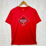 【Men's M レッド系】 Marmot ( マーモット ) マウンテン リミテッド ティー Mountain Limited Tee ポリエステル ウェア トップス インナー シャツ ショートスリーブTシャツ クルーネック 化繊 z00058787  化繊 シ
