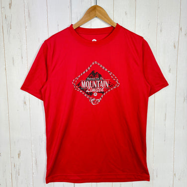 【Men's M レッド系】 Marmot ( マーモット ) マウンテン リミテッド ティー Mountain Limited Tee ポリエステル ウェア トップス インナー シャツ ショートスリーブTシャツ クルーネック 化繊 z00058787  化繊 シ
