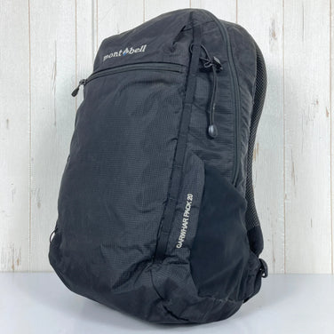 [One Size Black] Montbell Galwar Pack 20 Nylon Bag Storage Backpack Daypack Capacity [~29L] z00057332 Daypack Capacity [~29L] Backpack
