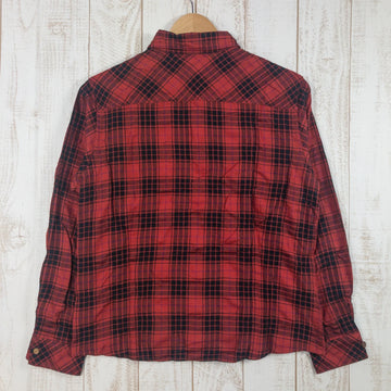 【Women's L レッド系】 Foxfire ( フォックスファイヤー ) ハミルトン チェック シャツ ポリエステル 8112095 Asian Women's 化繊 ロングスリーブシャツ インナー シャツ トップス ウェア - 【公式】2ndGEAR（セカンドギア）Webショップ【登山用品・アウトドア用品専門 買取販売店】