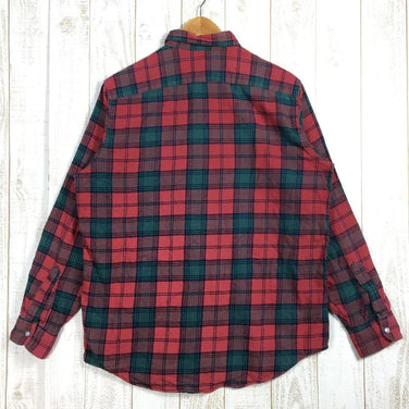 【Men's M レッド系】 Llbean ( エルエルビーン ) ロングスリーブ コットン プレイド シャツ Long Sleeve Cotton Plaid Shirt アメリカ製 入手困難 International Men's コットン ロングスリーブシ - 【公式】2ndGEAR（セカンドギア）Webショップ【登山用品・アウトドア用品専門 買取販売店】