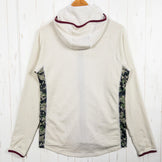 男女通用 M 象牙色山地武术 | MMA（山地武术）Power Grid 拉链连帽衫，象牙色涤纶，外套，夹克