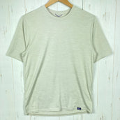 【Men's XS ベージュ系】 2024 Patagonia ( パタゴニア ) キャプリーン クール デイリー シャツ Capilene Cool Daily Shirt PDYX ポリエステル ウェア トップス インナー シャツ ショートスリーブTシャツ クルー
