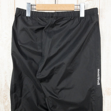 【Men's M ブラック系】 Montbell ( モンベル ) サンダーパス パンツ ナイロン 1128637 Asian Men's レインシェル ロングパンツ ボトムス ウェア - 【公式】2ndGEAR（セカンドギア）Webショップ【登山用品・アウトドア用品専門 買取販売店】