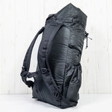 均码黑色 Waymark Gear Company Mile 28L 尼龙收纳背包/背包（容量高达 29L）ECO PAK E（已停产型号，很难找到）