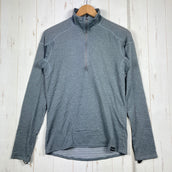 【Men's S グレー系】 2015 Patagonia ( パタゴニア ) キャプリーン EW 4 ジップネック Capilene® 4 Expedition Weight Zip-Neck 生産終了モデル 入手困難 ポリエステル ウェア トップス インナー