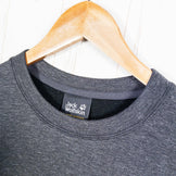 男式 M 黑色 Jackwolfskin JP Urban Thermo 套头衫，涤纶羊毛夹克，z00053097