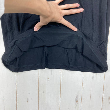 【Men's L ブラック系】 Elkex（エルケクス） メリノウール クルーネック ティー Merino Wool Crew Neck Tee メリノウール ウェア トップス インナー シャツ ショートスリーブTシャツ クルーネック ウール z00059317